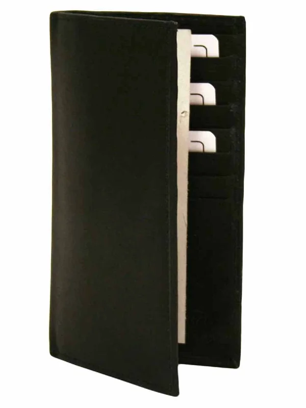 Leather Long Checkbook Holder Wallet Iconic Handbags At Budget-Friendly Prices