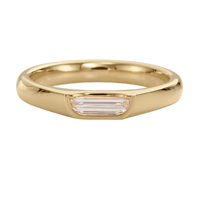 Affordable Luxury Jewelry – Style At A Great Price Minimalist Half Moon Diamond Band