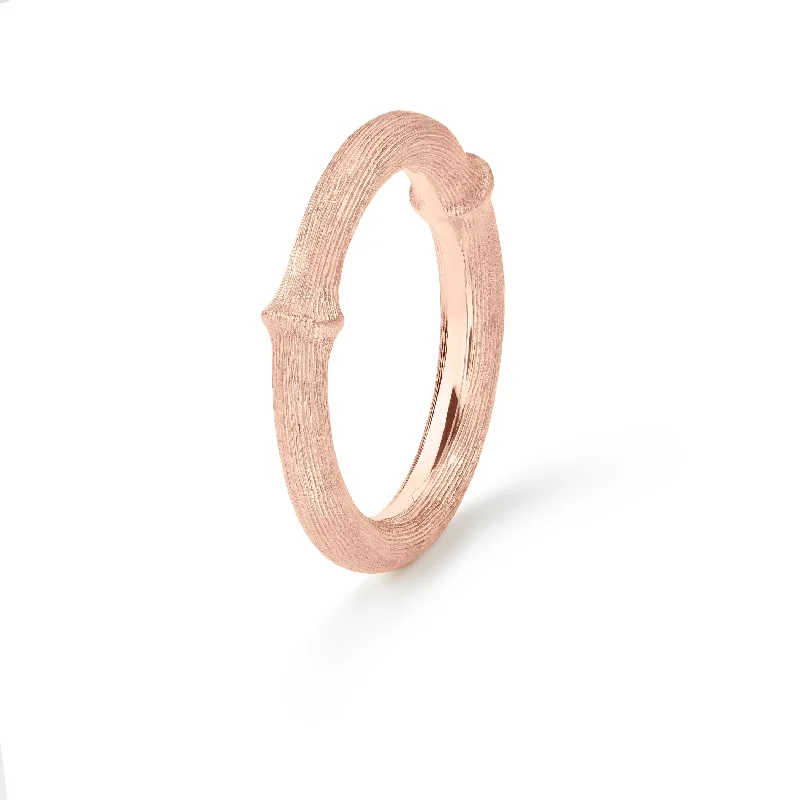 Nature IV 18K Rosegold Ring