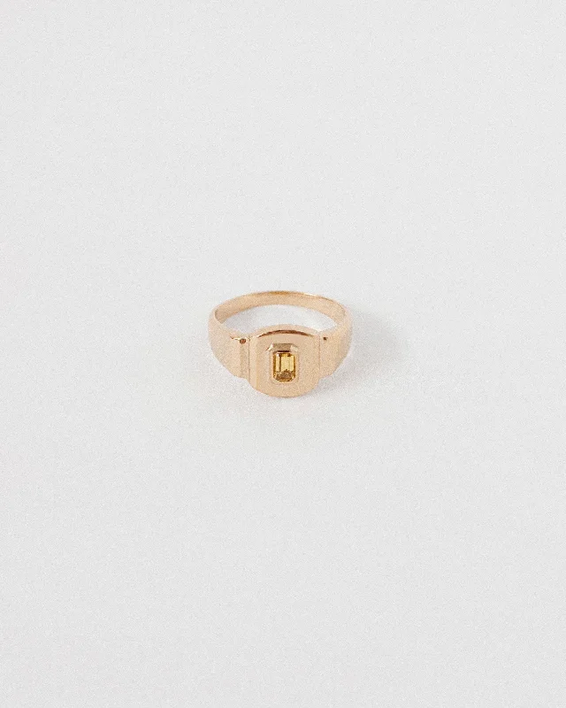 PICNIC RING | CITRINE