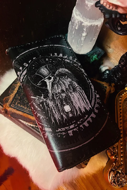 Plague Doctor Wallet Stylish Totes, Special Discounts