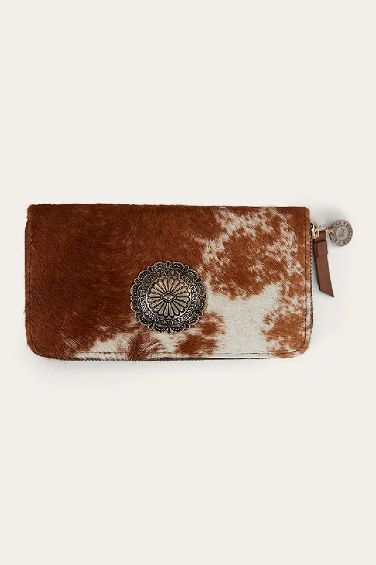 Sara Purse - Brown Cowhide Affordable Luxury With Top-Quality Handbags