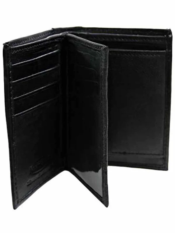 Slim Bifold Mens Black Wallet With Coin Holder Your Perfect Bag At The Perfect Price