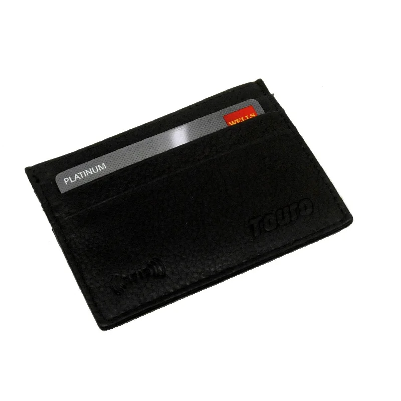 Touro Signature Leather Wallets Pebble Grain Credit Case Timeless Handbags Now At Special Discounts