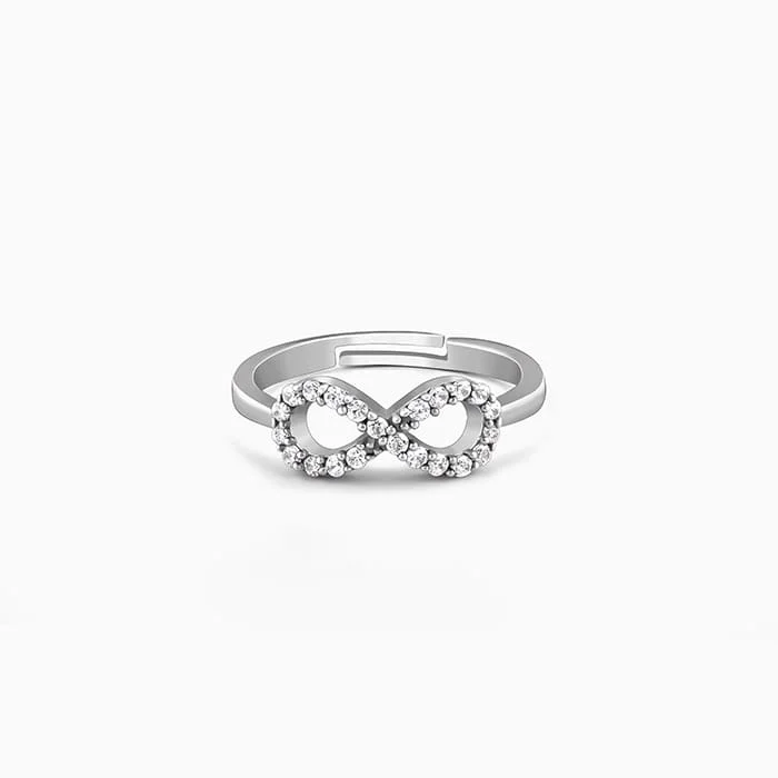 Silver Infinite Grace Ring