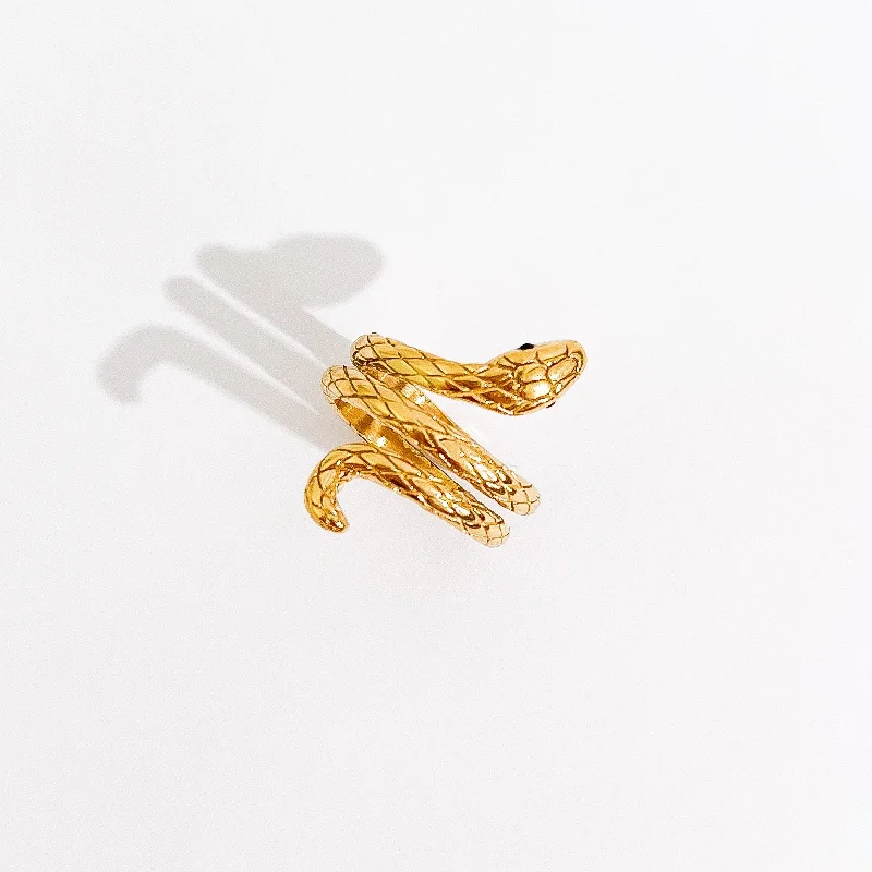 Gold Snake Ring