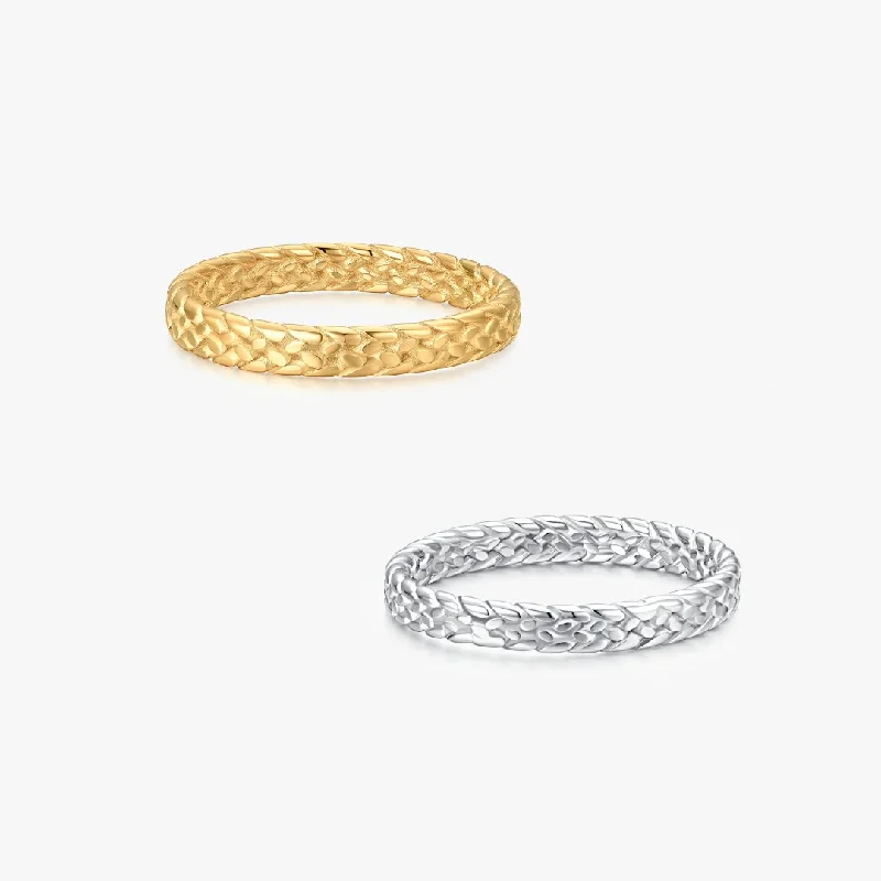 Thin Weave Ring