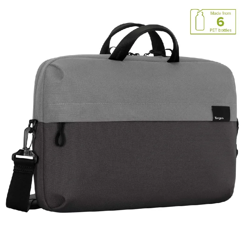 16" Sagano™ EcoSmart® Slipcase - Black/Grey Iconic Handbags At Unbeatable Prices