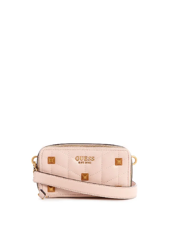 Almond Brera Studded Mini Crossbody Camera Bag Timeless Bags, Flash Sale