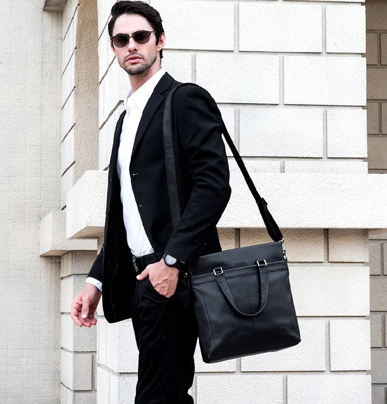 Baldwin Black Leather Business Bag Upgrade Your Look With Fashionable Bags