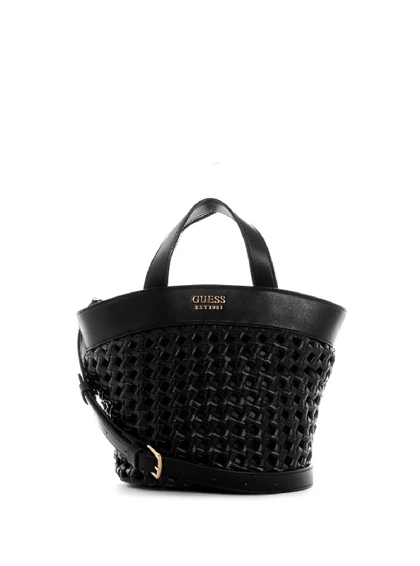 Black Sicilia Mini Tote Bag Statement Bags At Unbelievable Discounts – Shop Today