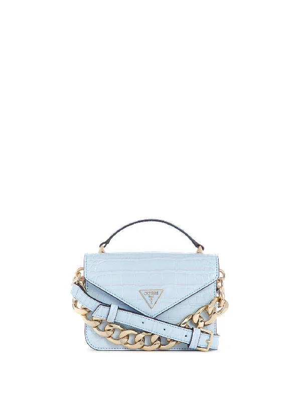 Blue Retour Croco Mini Crossbody Bag Chic And Affordable Bags – Grab Yours Today