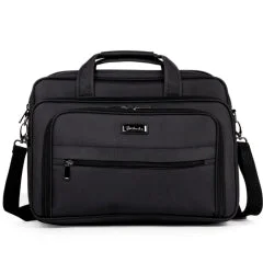 BOSTANTEN Briefcase for Men Laptop Bag 17 inch Water-resistant Lightweight Shoulder Messenger Bags Black Best Handbag Sale Of The Season BOSTANTEN Briefcase for Men Laptop Bag 17 inch Water-resistant Lightweight Shoulder Messenger Bags Black Best Handbag Sale Of The Season