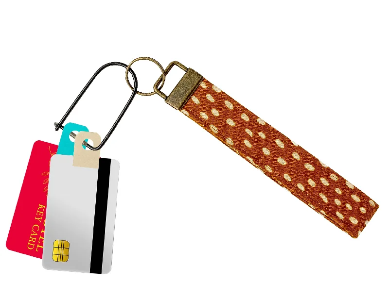 Brown and Tan Bambi Fabric Keychain, Key Fob (Carabiner & Tabber Grabbers Not Included) Carry Elegance For Less Brown and Tan Bambi Fabric Keychain, Key Fob (Carabiner & Tabber Grabbers Not Included) Carry Elegance For Less