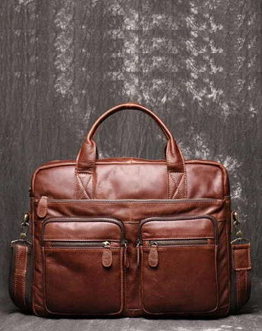 Brown Oiled Leather Men's Brown Professional Briefcase 15‘’ Laptop Handbag Business Bag For Men Exclusive Discounts On Stylish Handbags Brown Oiled Leather Men's Brown Professional Briefcase 15‘’ Laptop Handbag Business Bag For Men Exclusive Discounts On Stylish Handbags