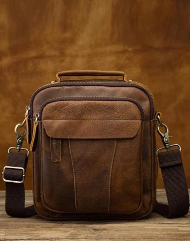 Vintage Brown Leather Mens Small Vertical Messenger Bag Side Bag Courier Bag Handbag For Men Classic And Modern Handbags Now More Affordable Vintage Brown Leather Mens Small Vertical Messenger Bag Side Bag Courier Bag Handbag For Men Classic And Modern Handbags Now More Affordable