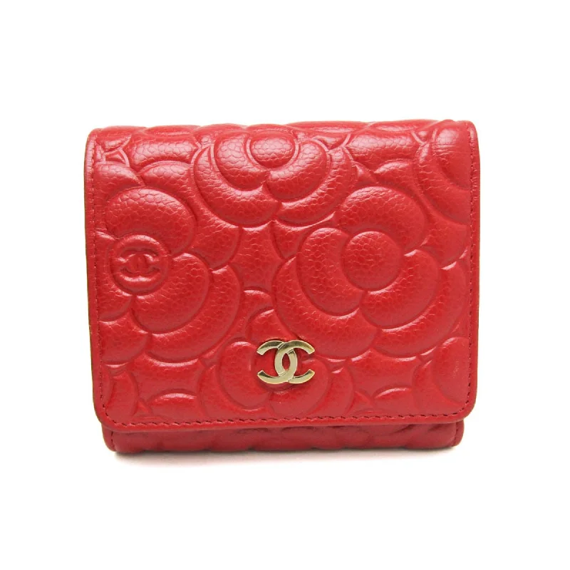 Chanel Camellia  Leather Wallet  (Pre-Owned) Carry Elegance For Less – Best Bag Deals Here