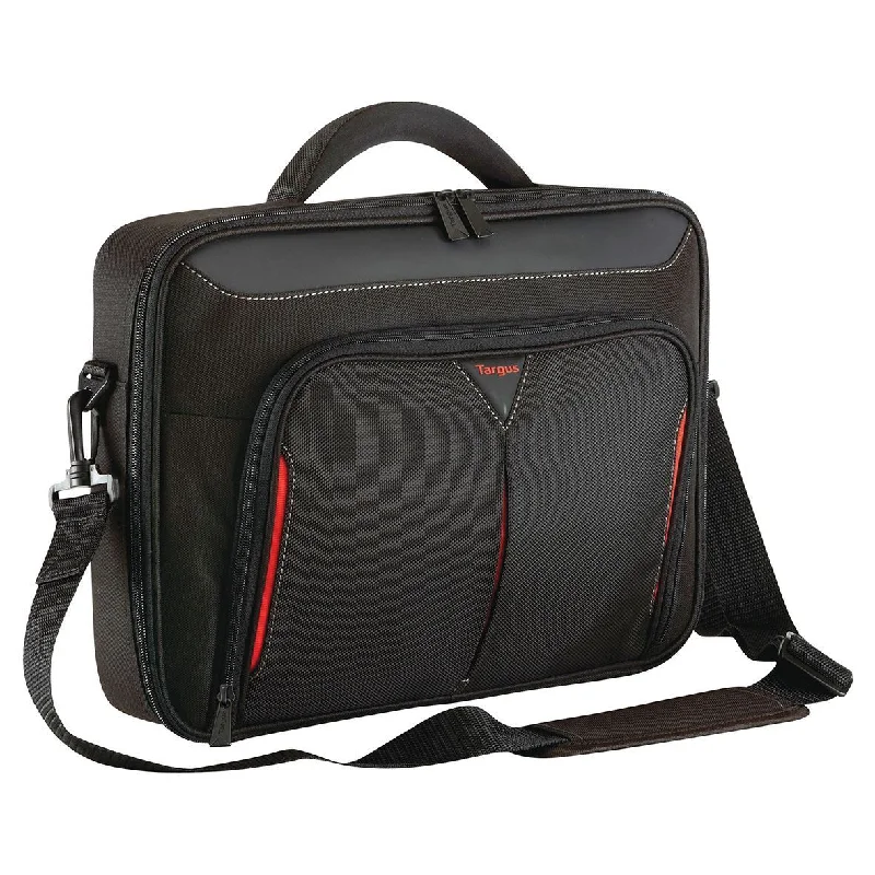 Classic 14" Clamshell Case - Black/Red Trendy & Timeless Bags, Now On Sale