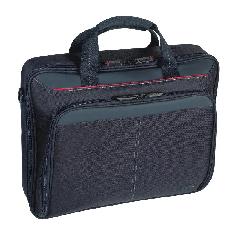 Classic 15-16" Clamshell Case - Black Chic Handbags At Special Promotional Prices