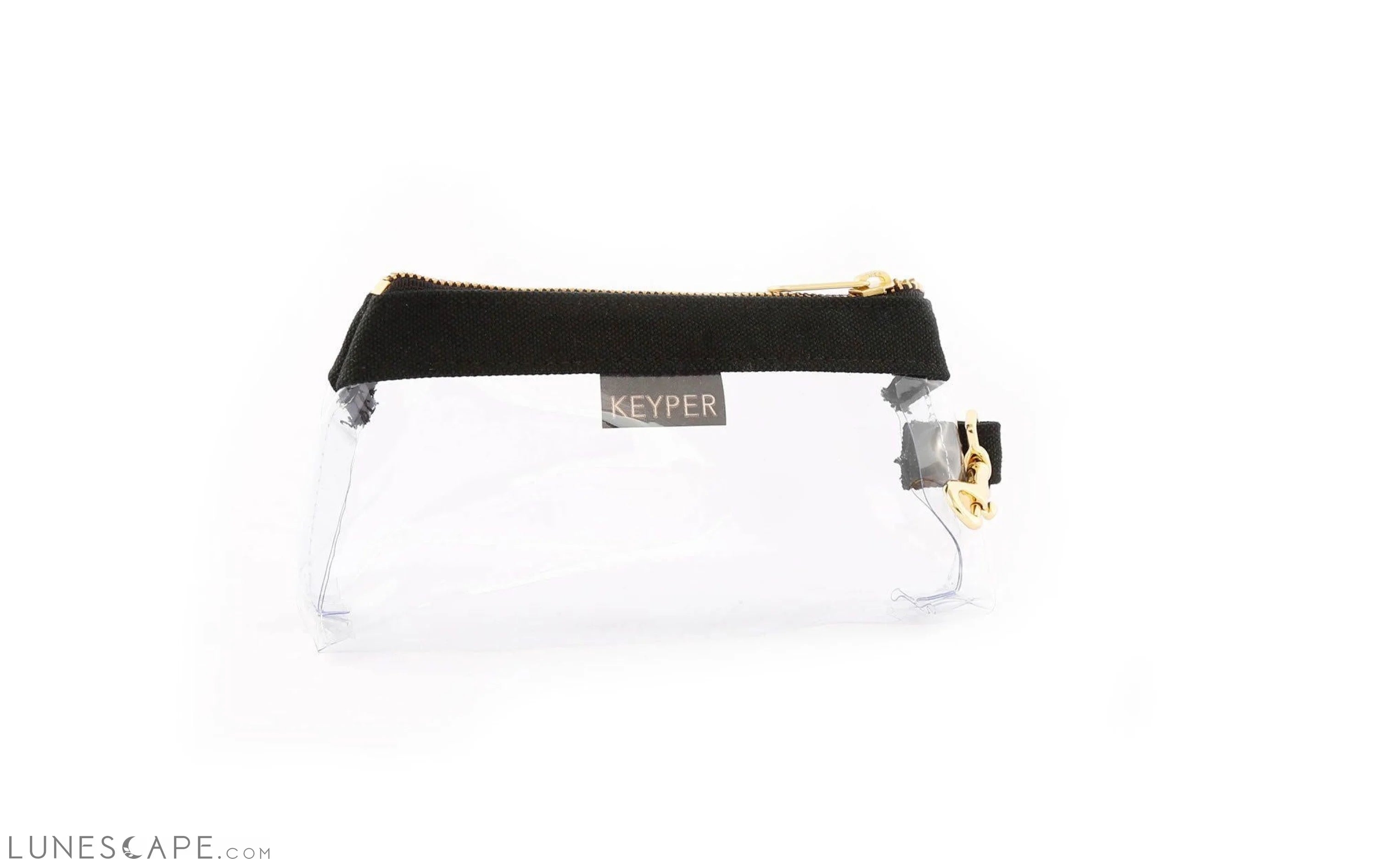 Classic Black CLEAR Bag  - Classic Canvas Trim Premium Bags, Special Prices