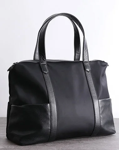 Classic Womens Nylon Leather Handbags Briefcase Mens Black Nylon Laptop Shoulder Purse for Ladies Trendy Purses At Unbeatable Discounts Classic Womens Nylon Leather Handbags Briefcase Mens Black Nylon Laptop Shoulder Purse for Ladies Trendy Purses At Unbeatable Discounts