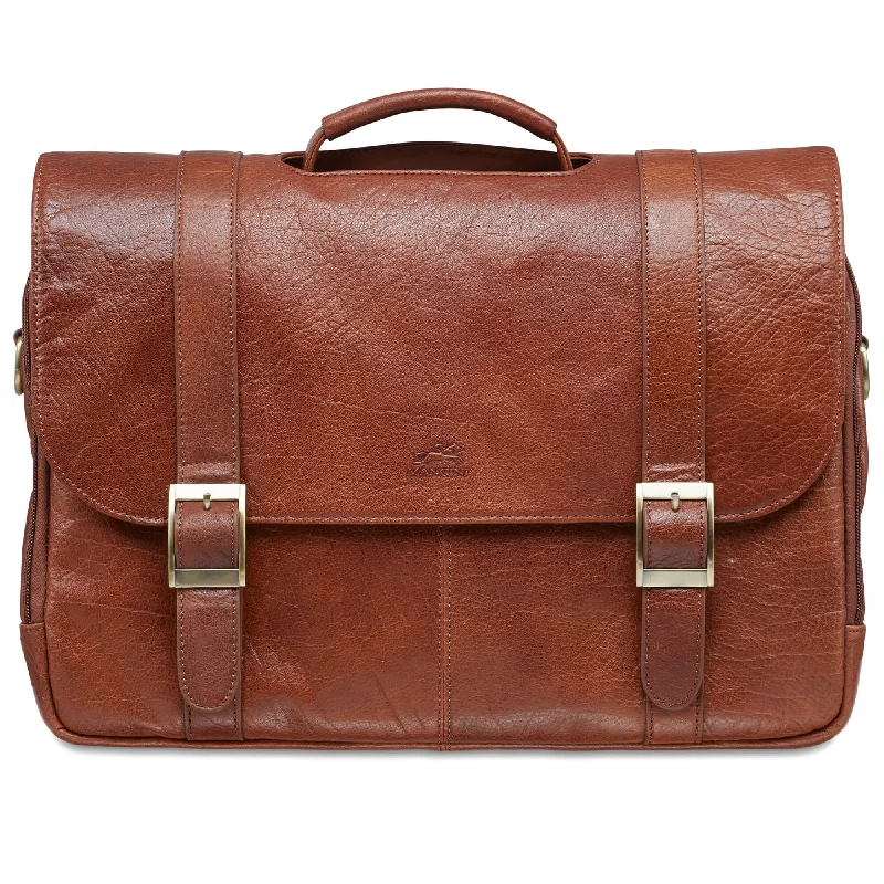 Mancini Double Compartment Briefcase for 15.6” Laptop / Tablet Sleek And Stylish Handbags At Lower Prices Mancini Double Compartment Briefcase for 15.6” Laptop / Tablet Sleek And Stylish Handbags At Lower Prices
