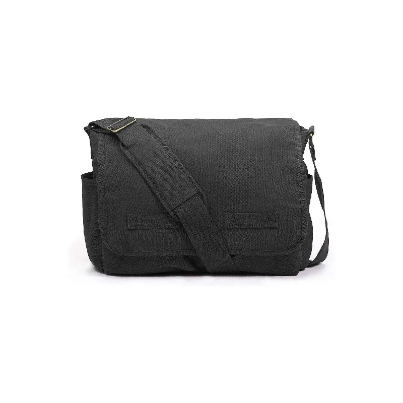 FR Fashion Co. 17" Classic Canvas Messenger Bag Exclusive Bag Deals – Perfect For Any Occasion FR Fashion Co. 17" Classic Canvas Messenger Bag Exclusive Bag Deals – Perfect For Any Occasion