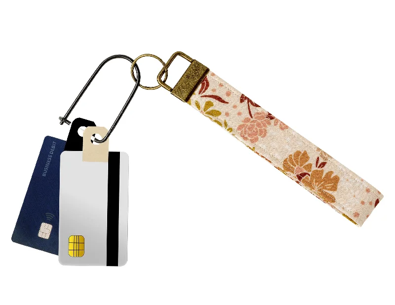 Fall Party Florals Print Fabric Wristlet Keychain, Key Fob (Carabiner & Tabber Grabbers Not Included) Trendy Backpacks, Huge Markdowns Fall Party Florals Print Fabric Wristlet Keychain, Key Fob (Carabiner & Tabber Grabbers Not Included) Trendy Backpacks, Huge Markdowns