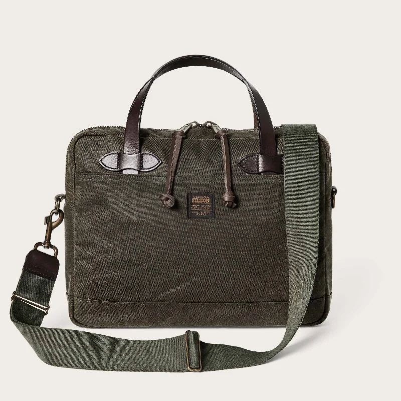 TIN CLOTH COMPACT BRIEFCASE Premium Handbags At Unbeatable Markdowns