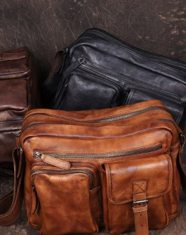 Cool Small Leather Mens Messenger Bag Brown Courier Bag Side Bag Postman Bag for men The Handbag Sale You've Been Waiting For Cool Small Leather Mens Messenger Bag Brown Courier Bag Side Bag Postman Bag for men The Handbag Sale You've Been Waiting For