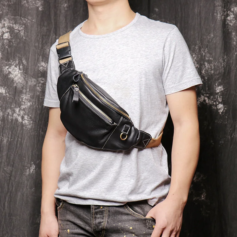Genuine Leather Sling Shoulder Bag Mens Fashion Motorcycle Bag Unisex Multifunctional Leather Waist Bag LJ3723 Everyday Handbags At Wallet-Friendly Rates Genuine Leather Sling Shoulder Bag Mens Fashion Motorcycle Bag Unisex Multifunctional Leather Waist Bag LJ3723 Everyday Handbags At Wallet-Friendly Rates