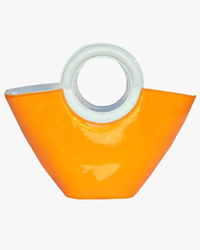 JELLY TOTE MINI | ORANGE, HOT PINK, WHITE Shop Stylish Bags At Unbeatable Prices