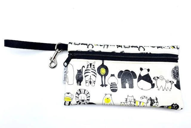 Large Wristlet in Kid Animal Print The Best Handbag Sale Of The Season