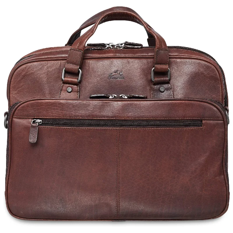Mancini Leather Expandable Double Compartment Briefcase for 15.6” Laptop / Tablet Premium Handbags With A Touch Of Elegance Mancini Leather Expandable Double Compartment Briefcase for 15.6” Laptop / Tablet Premium Handbags With A Touch Of Elegance