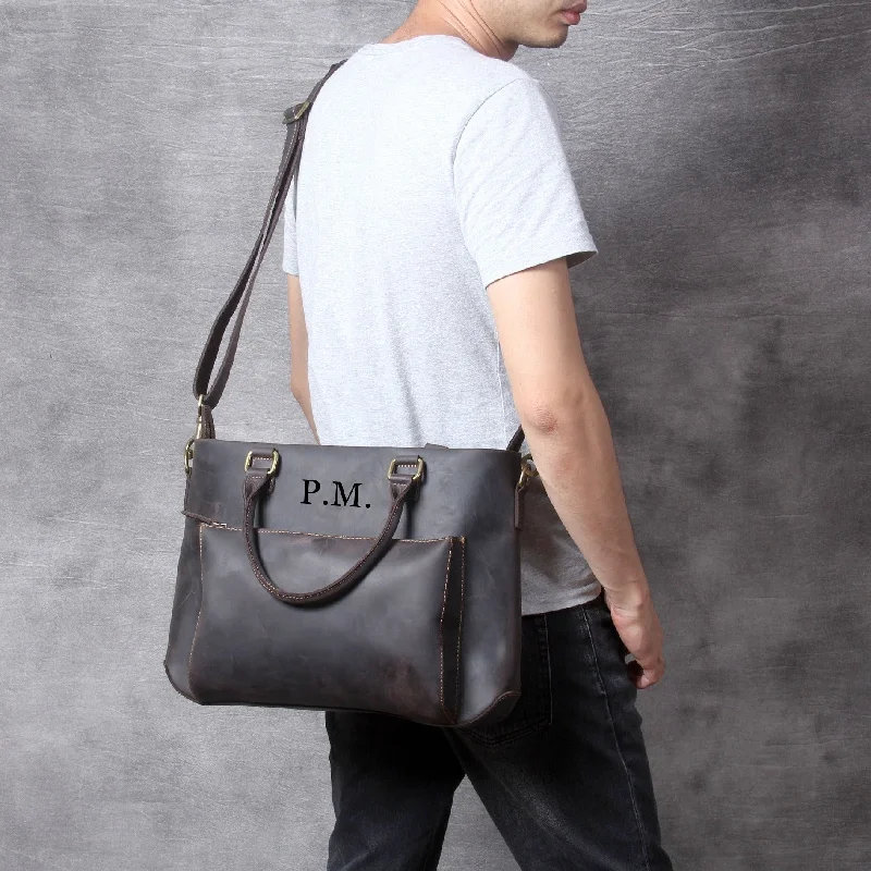 Leather Briefcase, Full Grain Leather Messenger Bag, Men's Briefcase, Leather Laptop Bag, Leather Shoulder Bag Statement Bags, Shop Today Leather Briefcase, Full Grain Leather Messenger Bag, Men's Briefcase, Leather Laptop Bag, Leather Shoulder Bag Statement Bags, Shop Today