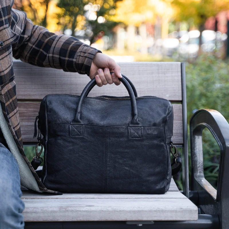 Leather Briefcase Messenger Bag Laptop Bag Satchel Bags for Men briefcases Office Bag (Black) Your Perfect Bag At The Perfect Price Leather Briefcase Messenger Bag Laptop Bag Satchel Bags for Men briefcases Office Bag (Black) Your Perfect Bag At The Perfect Price