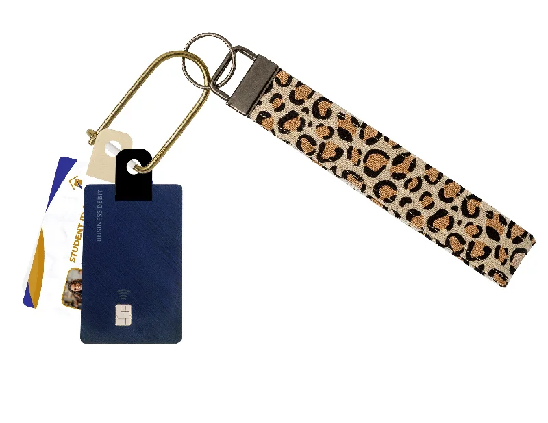 Leopard Print Fabric Keychain, Key Fob (Carabiner & Tabber Grabbers Not Included) Everyday Elegance At Special Prices Leopard Print Fabric Keychain, Key Fob (Carabiner & Tabber Grabbers Not Included) Everyday Elegance At Special Prices