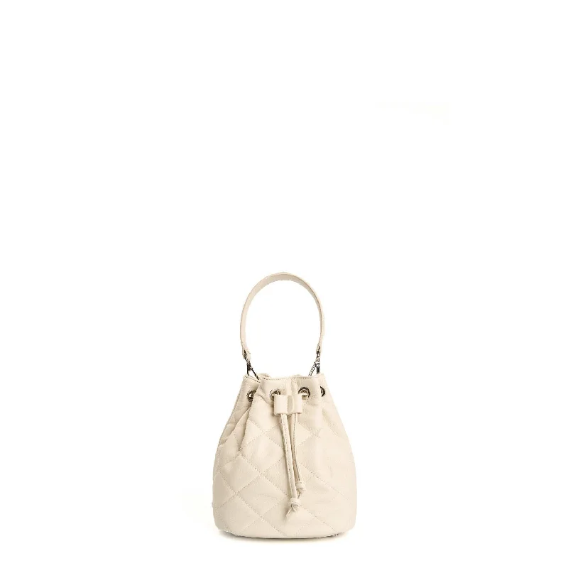 MINI BUCKET SOFIE BEIGE Modern Handbags With Stylish Discounts