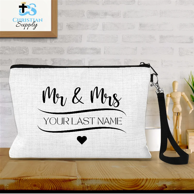 Mr & Mrs Wristlet Stylish Totes, Special Discounts