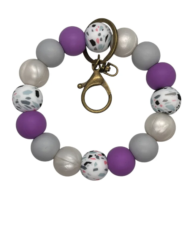 Purple Grey Terrazzo