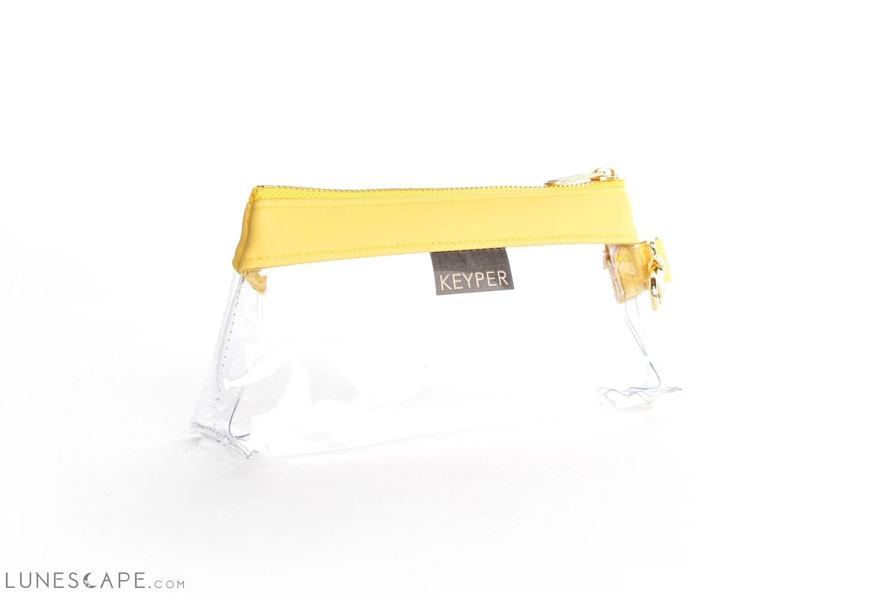 Sunshine CLEAR Bag - Vegan Leather Trim Trendy And Classic Bags Now At Unbeatable Discounts