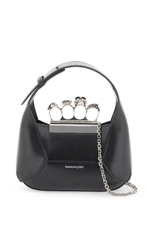 ALEXANDER MCQUEEN the jewelled hobo mini bag Trendy Backpacks, Huge Markdowns