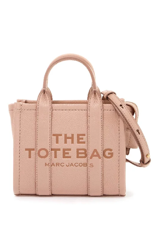 MARC JACOBS the leather mini tote bag Big Savings On Totes, Crossbody Bags, And More
