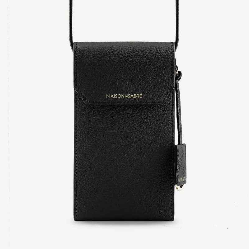 The Phone Pouch - Black Caviar The Handbag Sale You've Been Waiting For