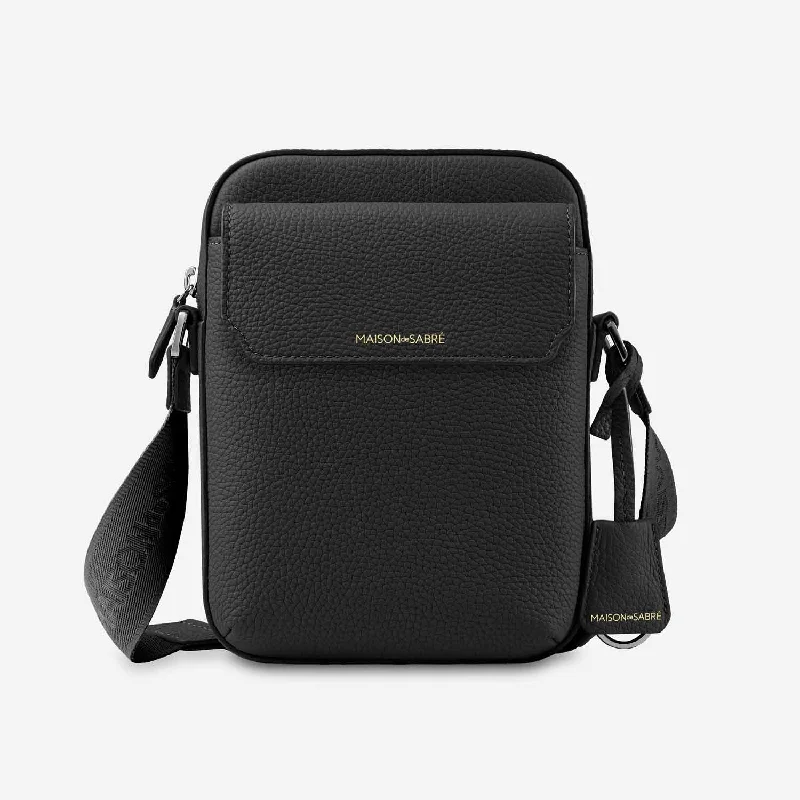 The Small Messenger Bag - Black Caviar Grab Stylish Bags Before They're Gone