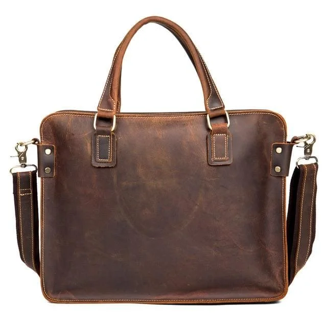 The Viggo Briefcase | Genuine Leather Messenger Bag Limited-Stock Handbag Sale For A Stylish Look The Viggo Briefcase | Genuine Leather Messenger Bag Limited-Stock Handbag Sale For A Stylish Look