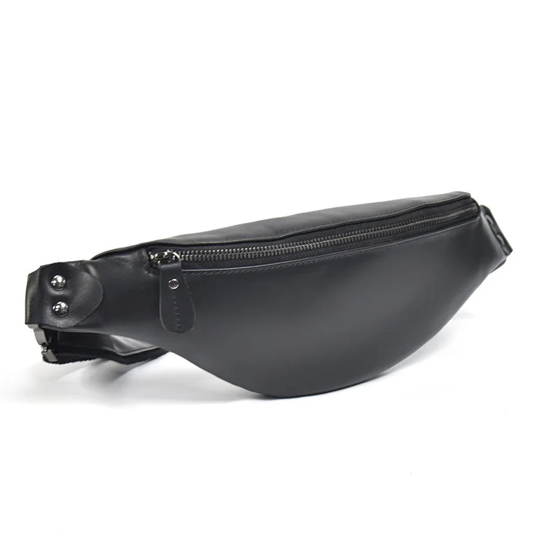 Sigrid Smooth Black Leather Waist Bag | Smooth Black Leather Fanny Pack Premium Handbags With A Touch Of Elegance Sigrid Smooth Black Leather Waist Bag | Smooth Black Leather Fanny Pack Premium Handbags With A Touch Of Elegance