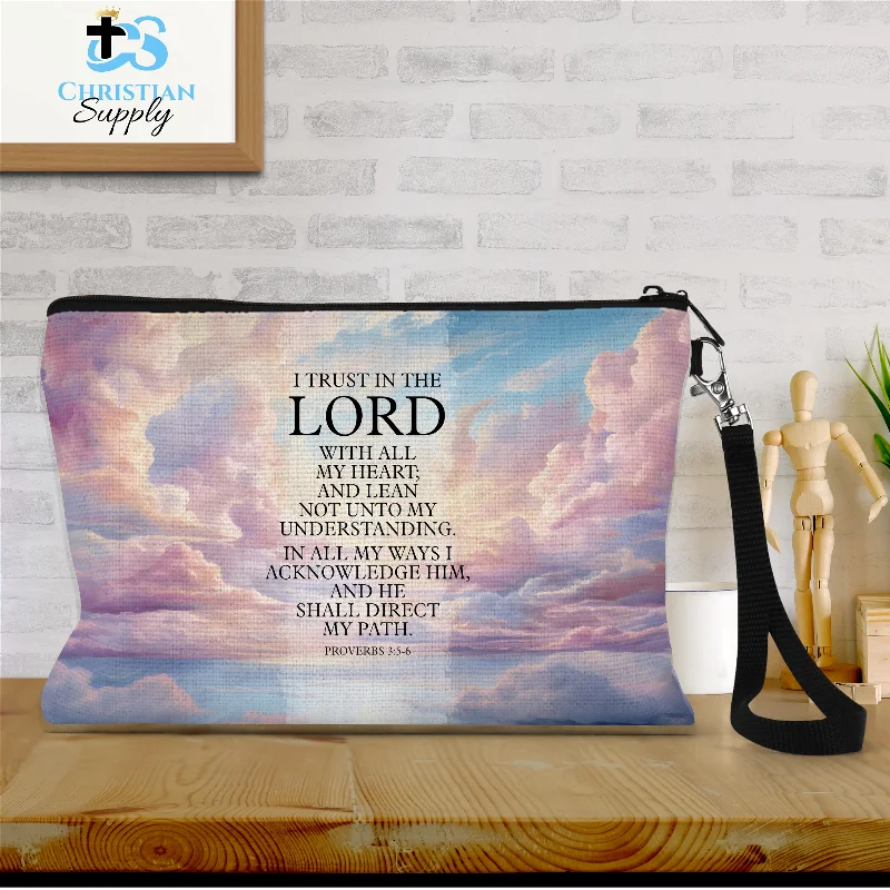 Trust in the Lord Clouds Wristlet Grab Stylish Bags Before They're Gone