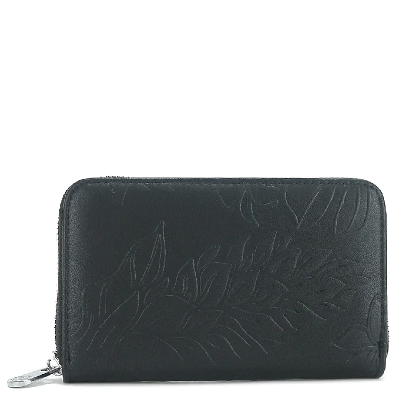 Wallet Chloe Ginger Embossed Black Limited-Stock Bag Clearance – Grab Your Favorite Now