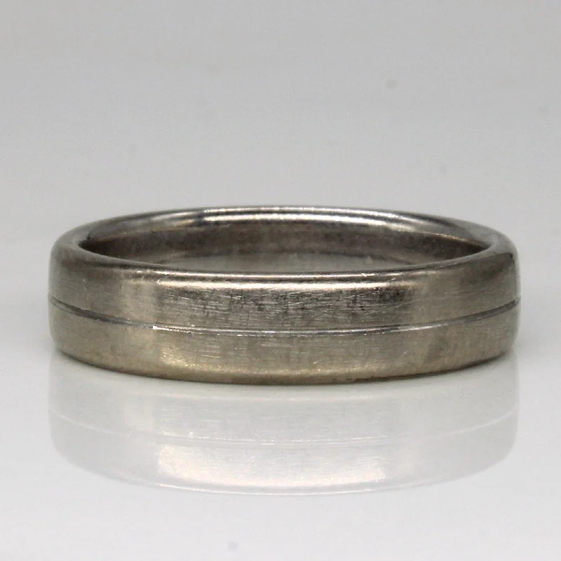 Exclusive Jewelry Bundles At Discounted Prices 18k White Gold Wedding Band | SZ 6 | Exclusive Jewelry Bundles At Discounted Prices 18k White Gold Wedding Band | SZ 6 |